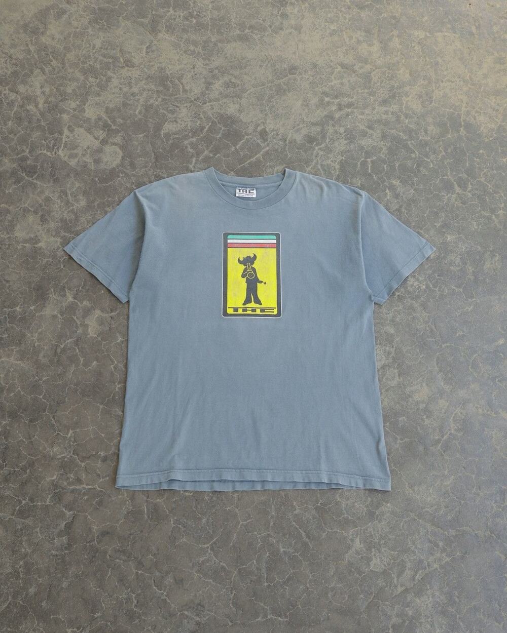 Vintage 90s Jamiroquai Space Cowboy THC Faded Blue Tee - XL